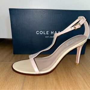 Cole Haan Pink Suede Heels Elegant Style